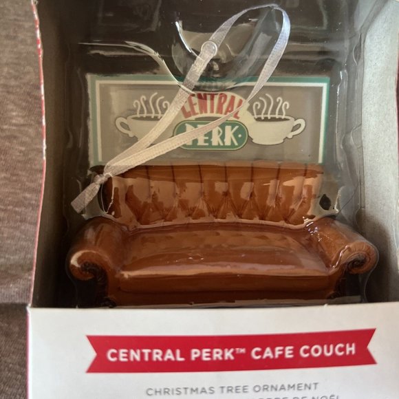 NIB Hallmark Friends Central Perk Couch Christmas Tree Ornament 2022 - Picture 2 of 3